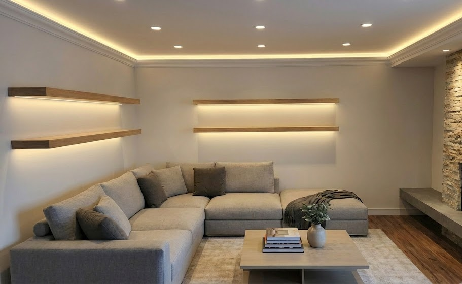 LED lighting installation
